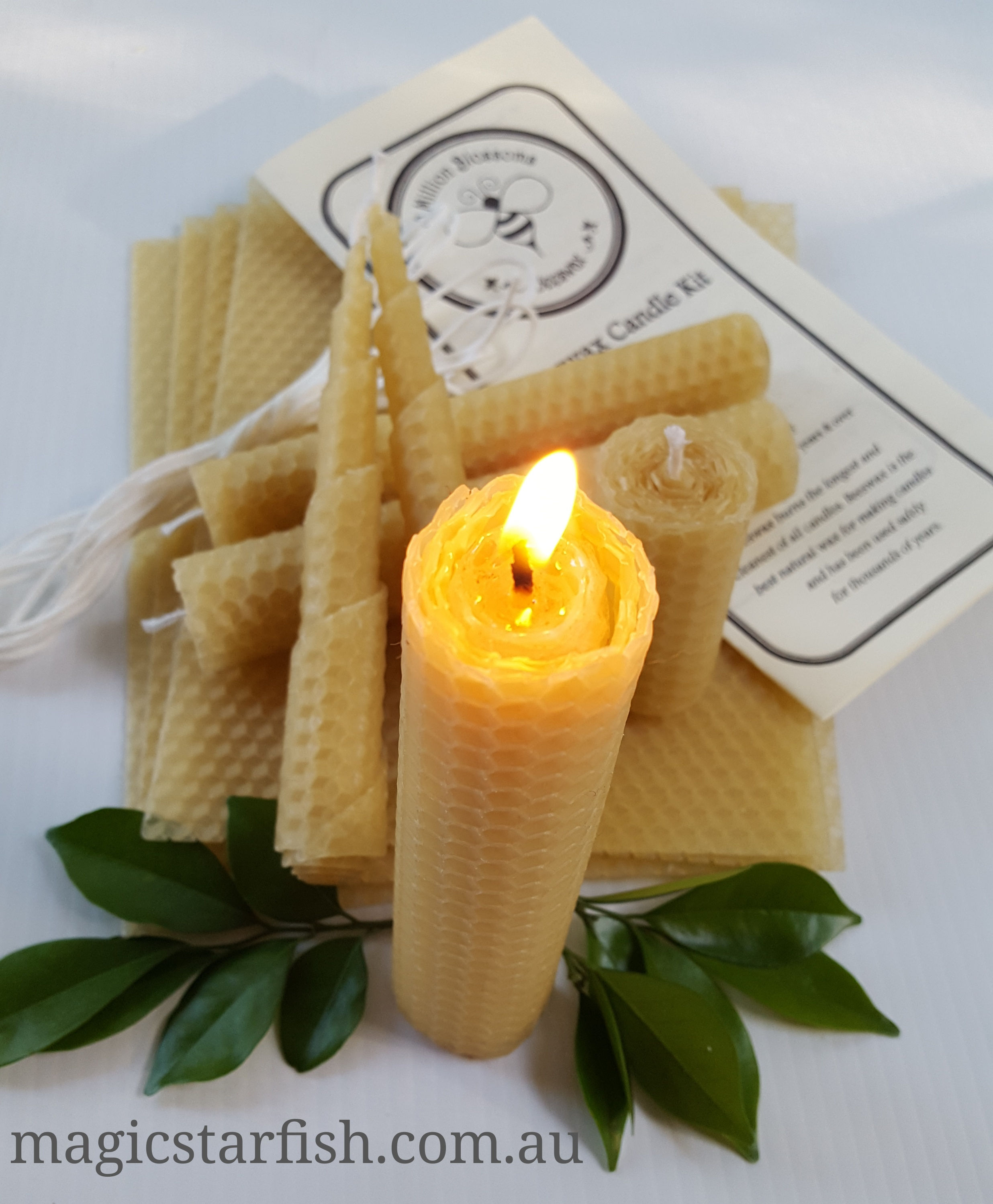 Beeswax Candle Kit