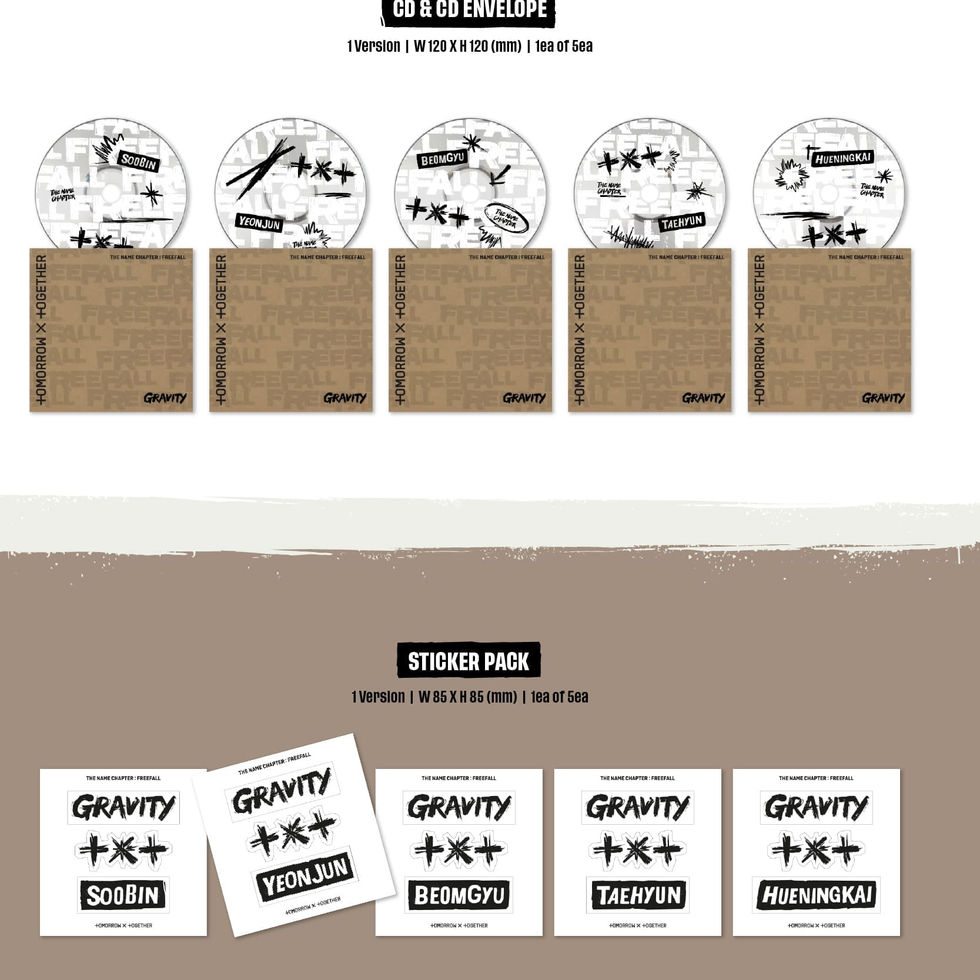 TXT - THE NAME CHAPTER : FREEFALL (GRAVITY Ver.)