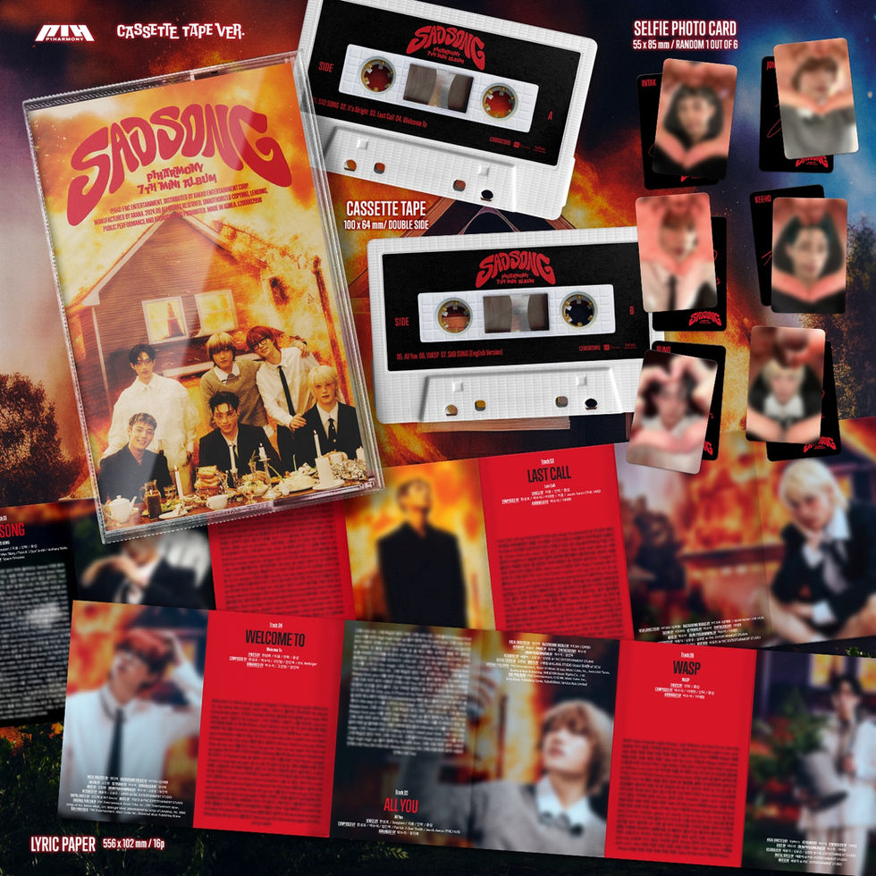 P1HARMONY – SAD SONG (CASSETTE TAPE)