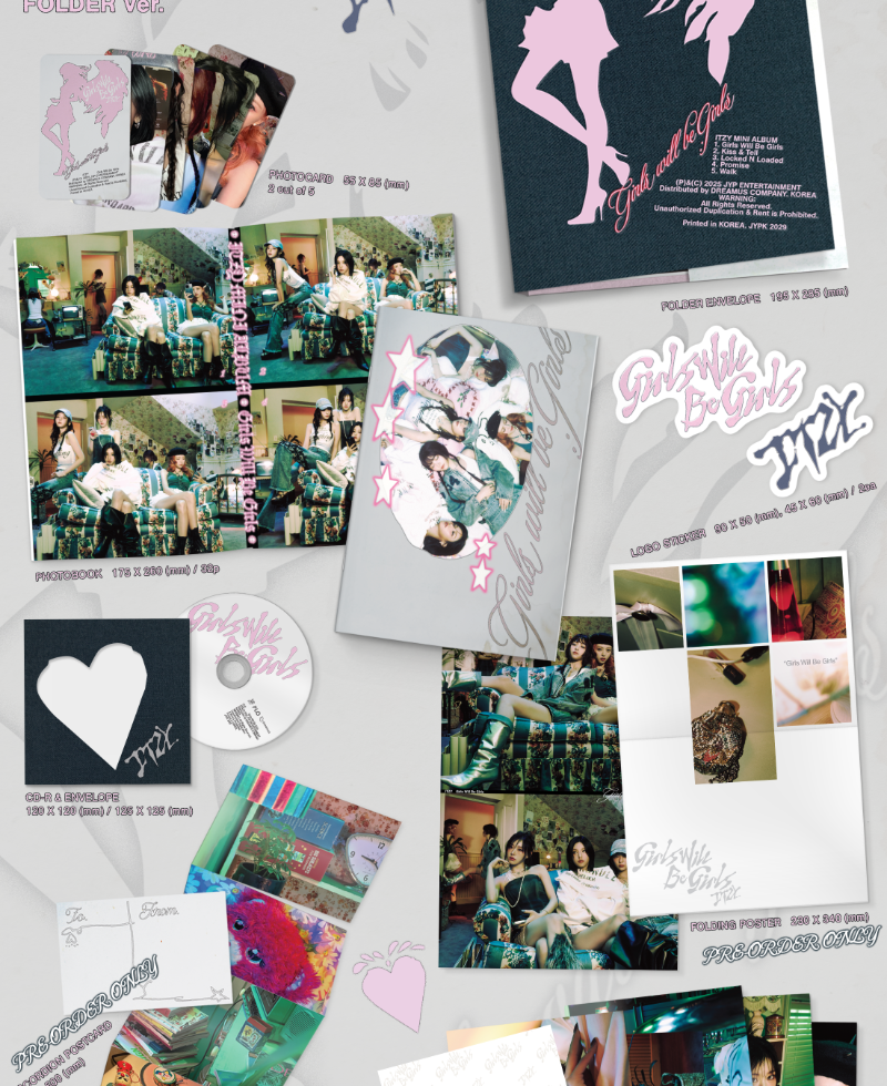 ITZY - Girls Will Be Girls (Folder Ver.)