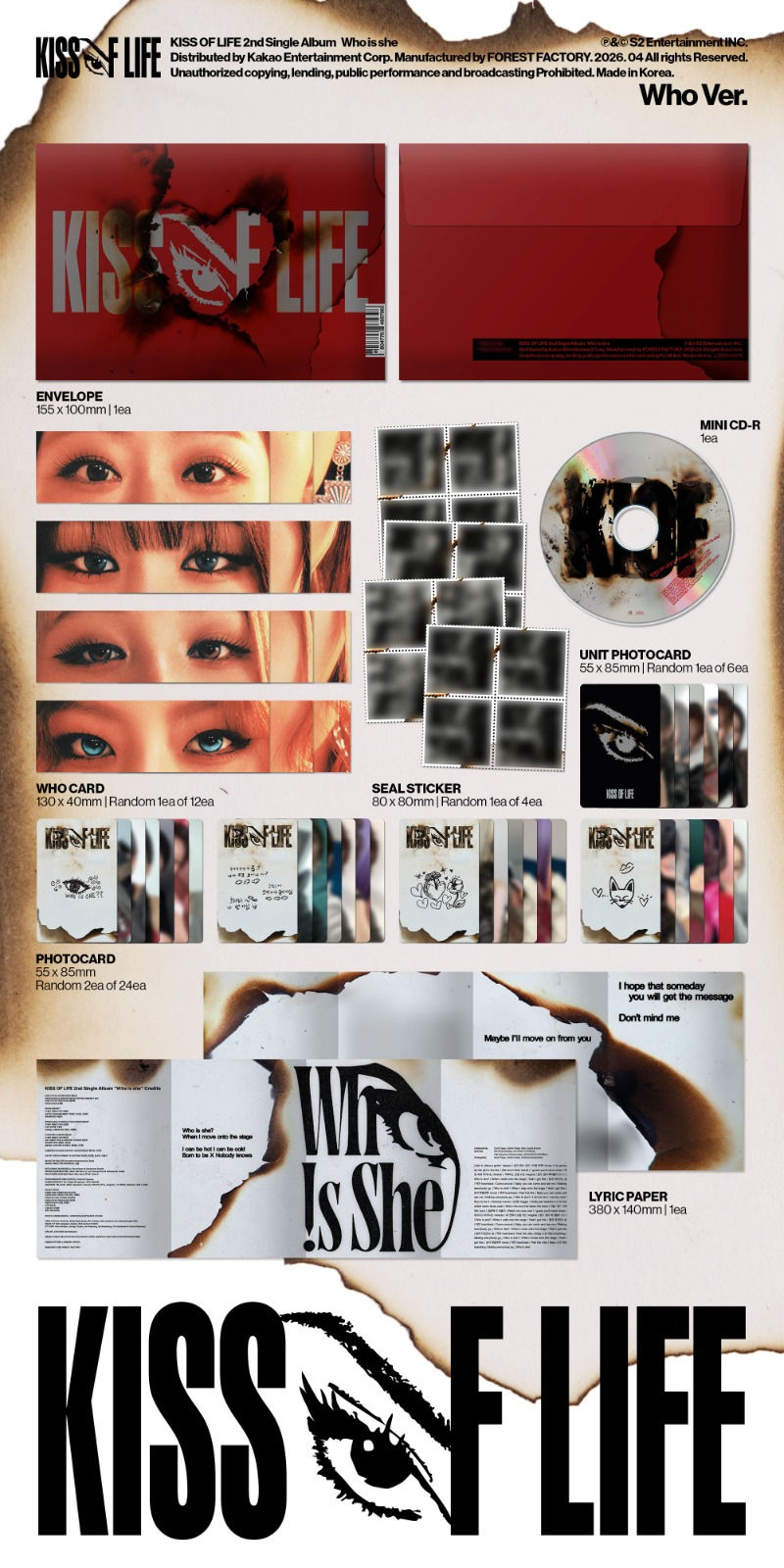 KISS OF LIFE – Who is she (Who Ver.)