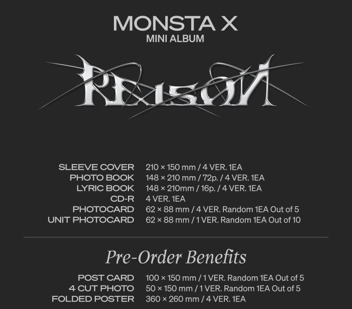 MONSTA X - REASON