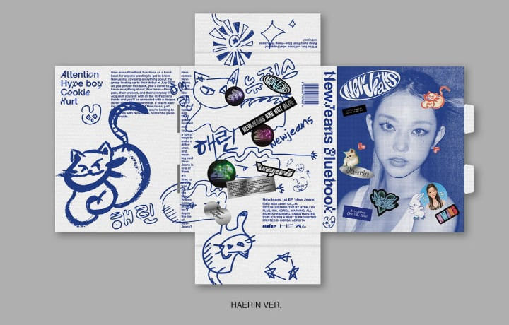 NEWJEANS - 'New Jeans' (Bluebook Ver.)