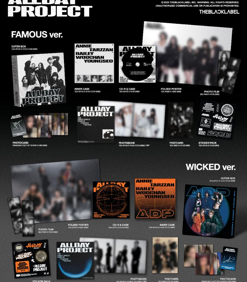 ALLDAY PROJECT – Famous
