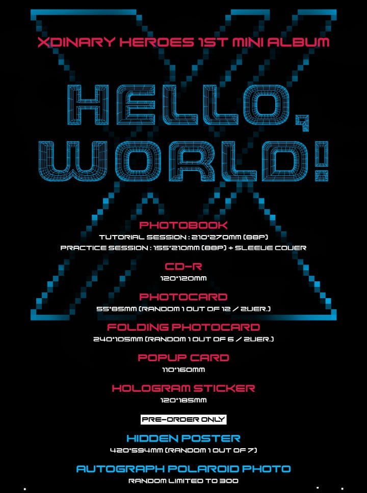 XDINARY HEROES - Hello, World!