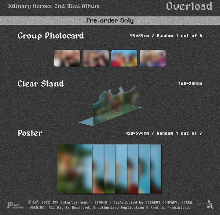 XDINARY HEROES - Overload