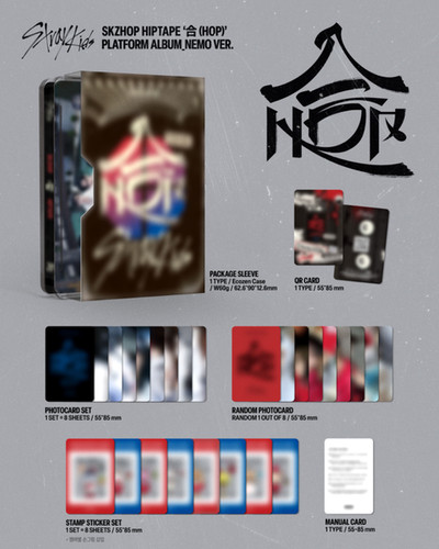 STRAY KIDS - SKZHOP HIPTAPE '合 (HOP)' (Nemo VER.) | K-ALBUMS