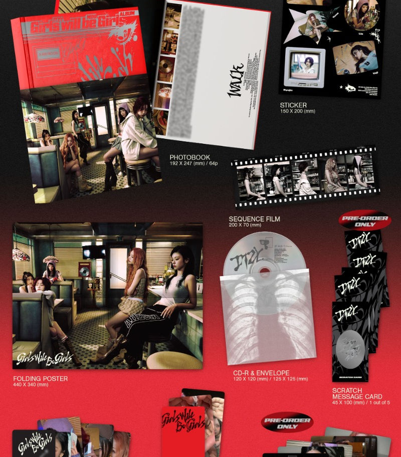 ITZY - Girls Will Be Girls (Photobook Ver.)