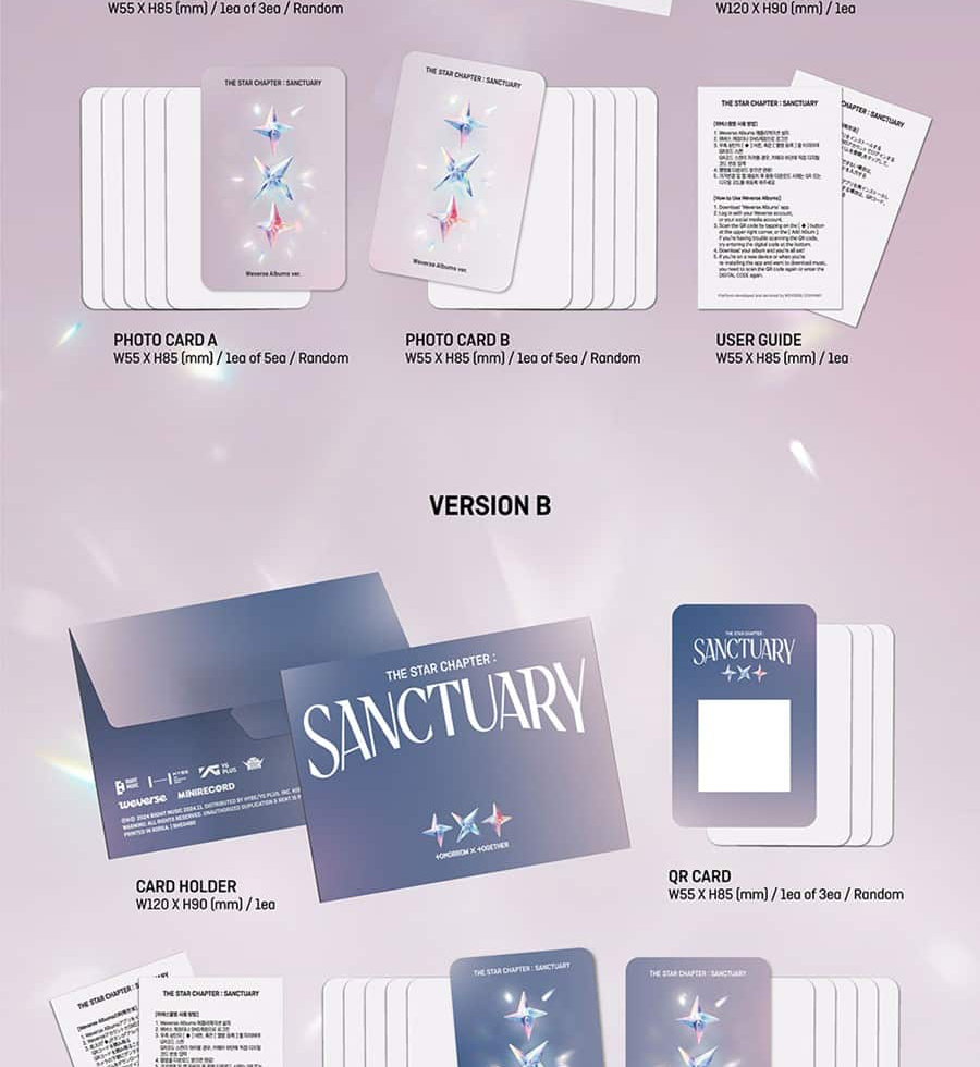 TXT – The Star Chapter SANCTUARY (Weverse Albums ver.)