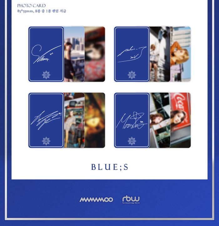 MAMAMOO - BLUE ; S
