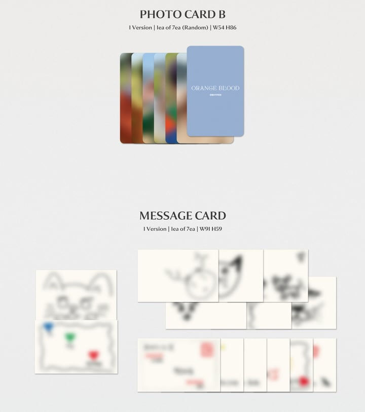 ENHYPEN - ORANGE BLOOD(Engene ver.)