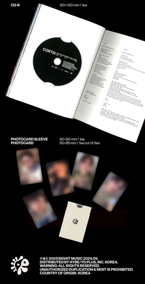 CORTIS – COLOR OUTSIDE THE LINES (Scene 1 Ver. / Scene 2 Ver. / Scene 3 Ver.)