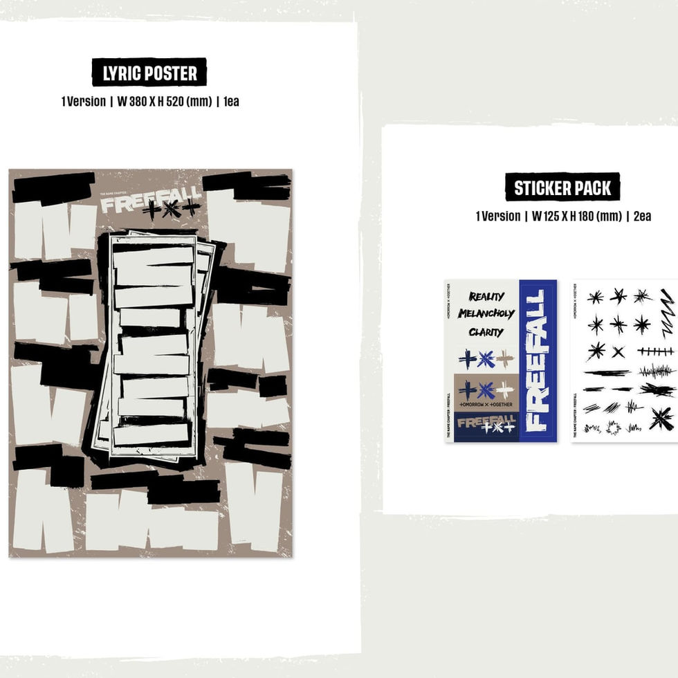 TXT - THE NAME CHAPTER : FREEFALL