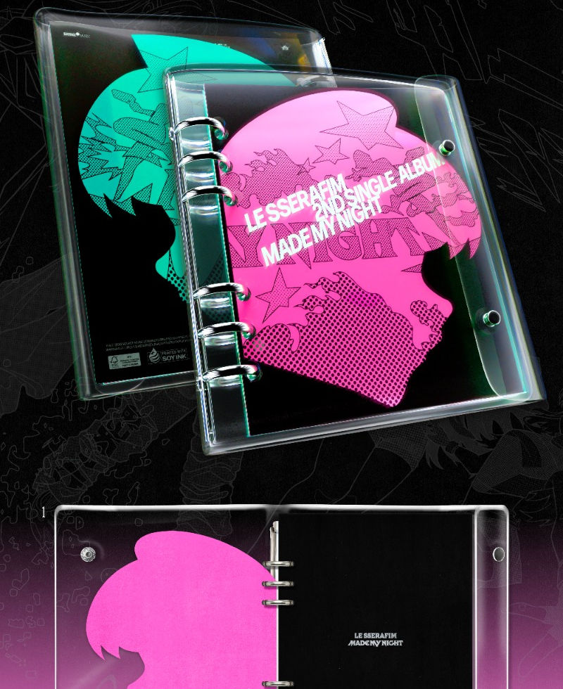 LE SSERAFIM – 2nd Single Album [Made My Night] (CHEMICAL NIGHT Ver.)