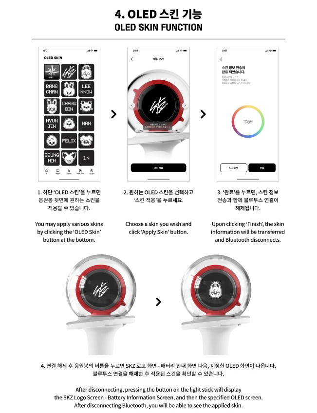 STRAY KIDS - Lightstick Officiel ver.2