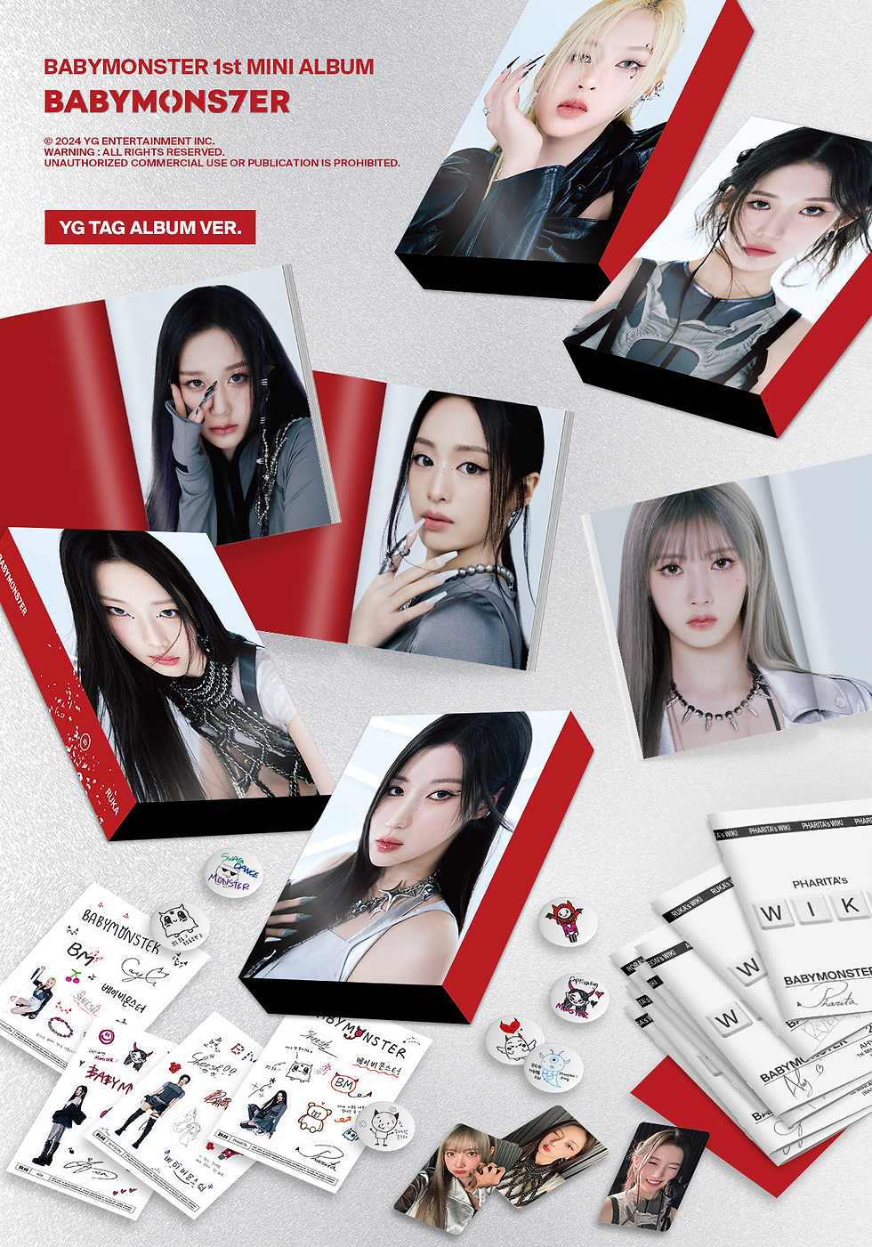 BABYMONSTER - BABYMONS7ER (YG TAG ver.)