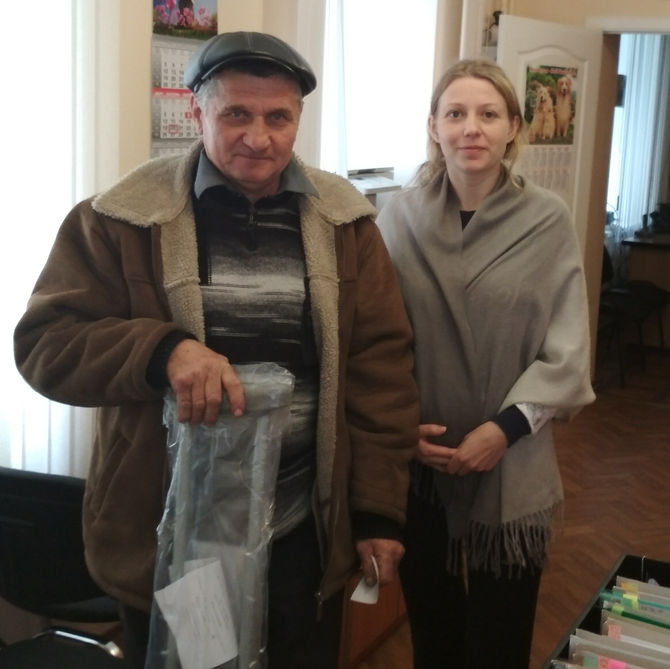 Забезпечуємо потерпілих