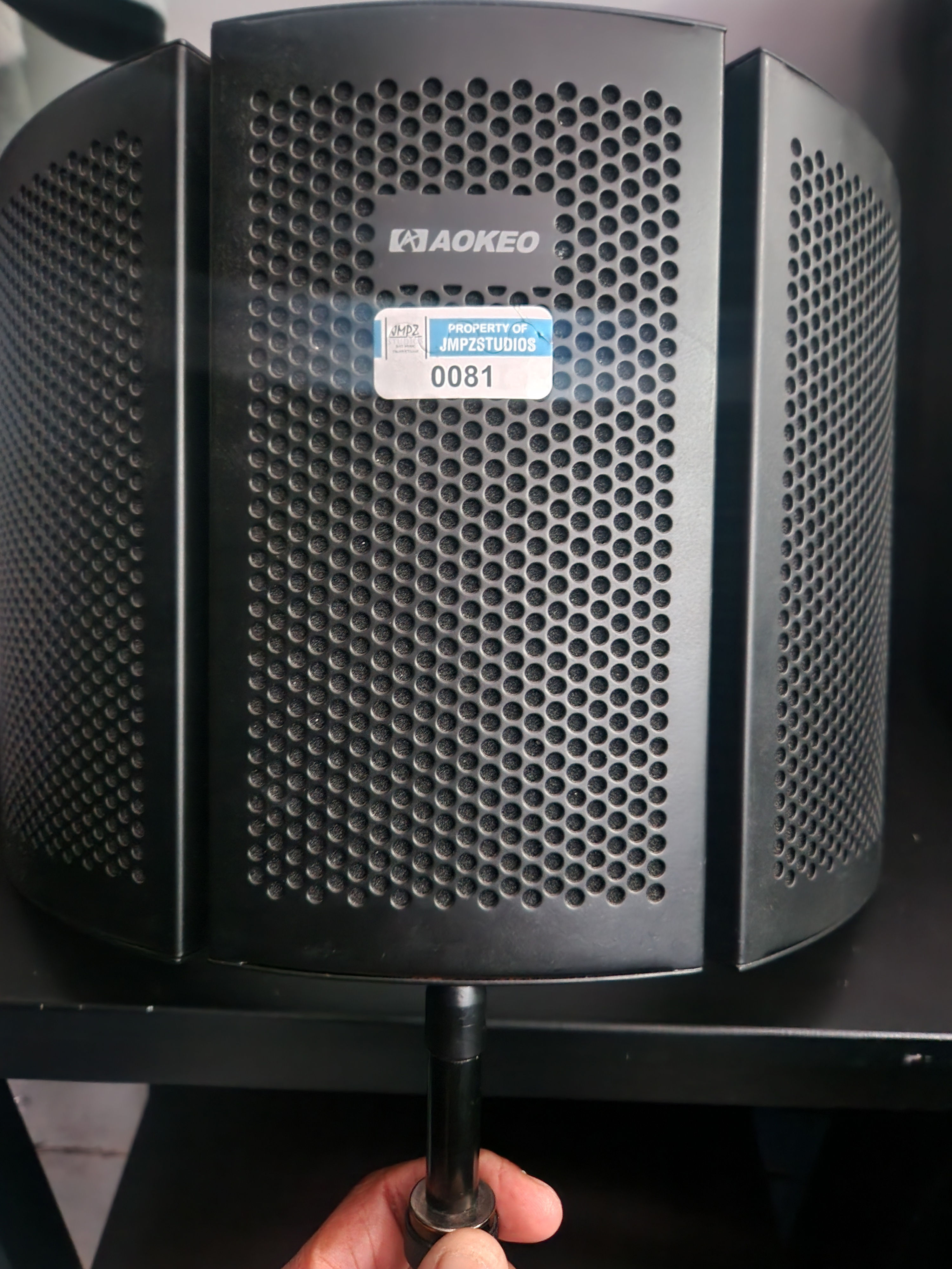 Aokeo Professional Studio Recording Microphone Isolation Shield