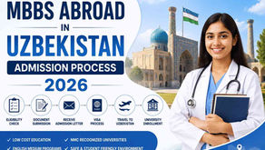 MBBS Abroad in Uzbekistan Admission Process 2026