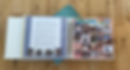 A photo of baby books/kid journals