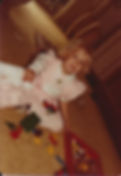 Mary building legos age 3