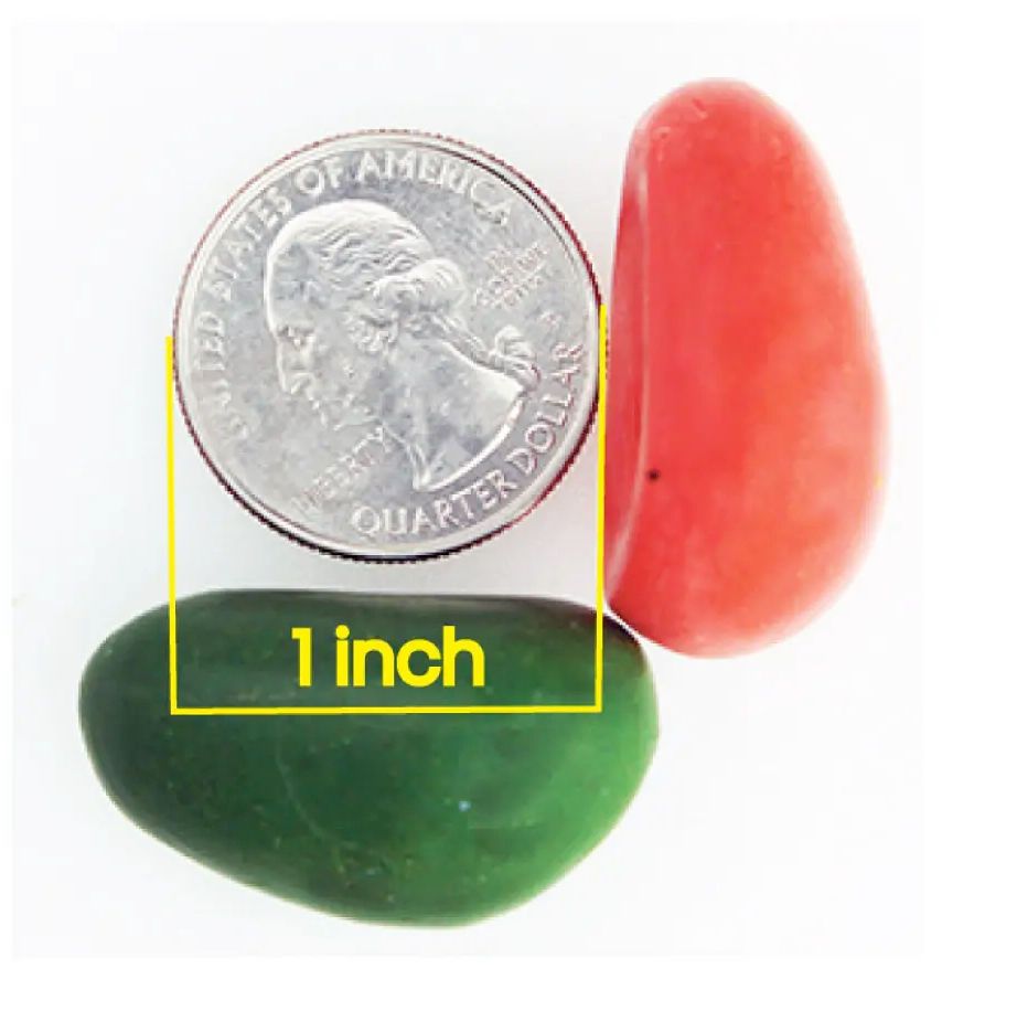 Thumbnail: Crayon Rocks, set of 16 in cloth bag