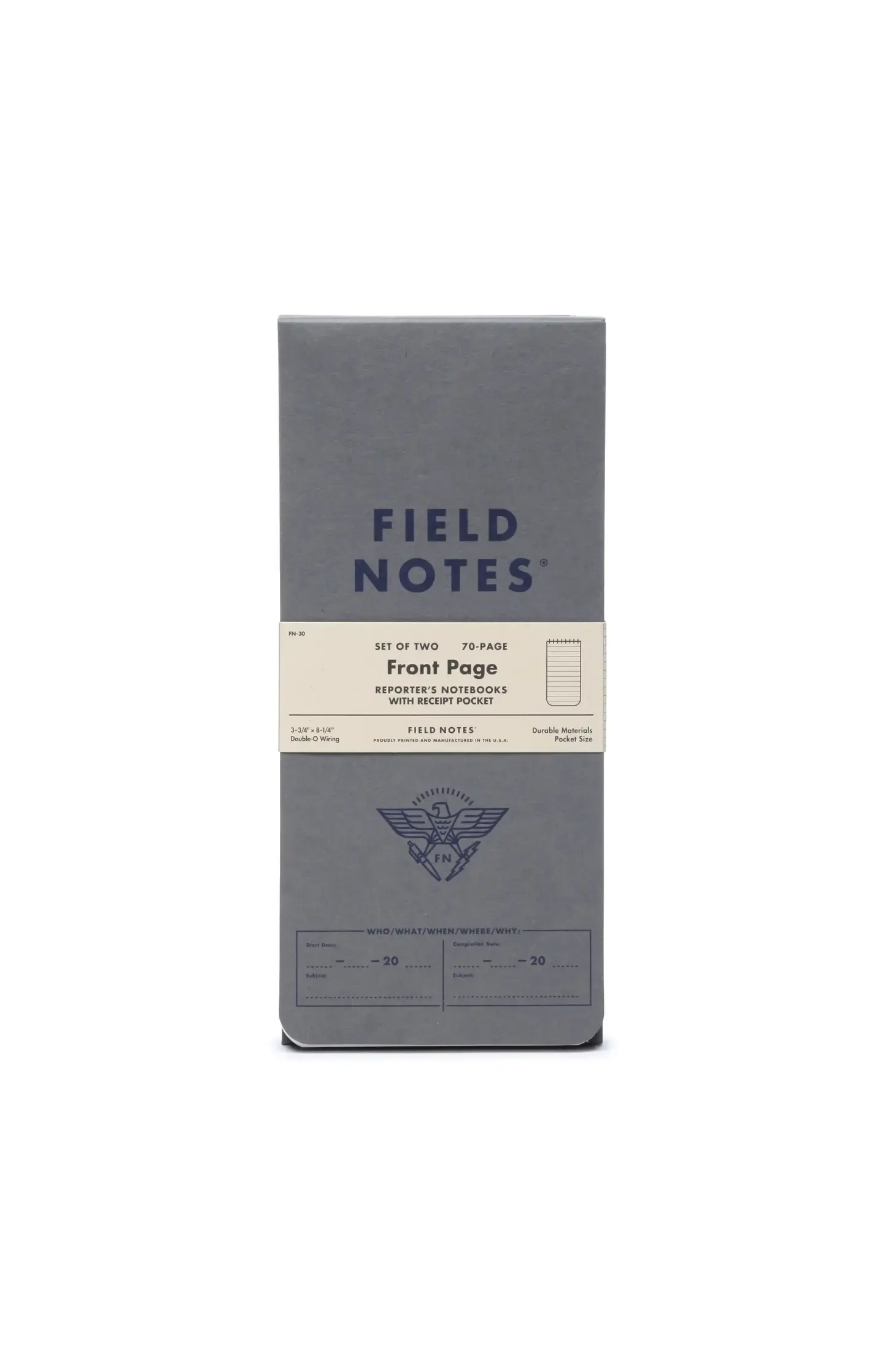 Front Page 2-Pack by Field Notes