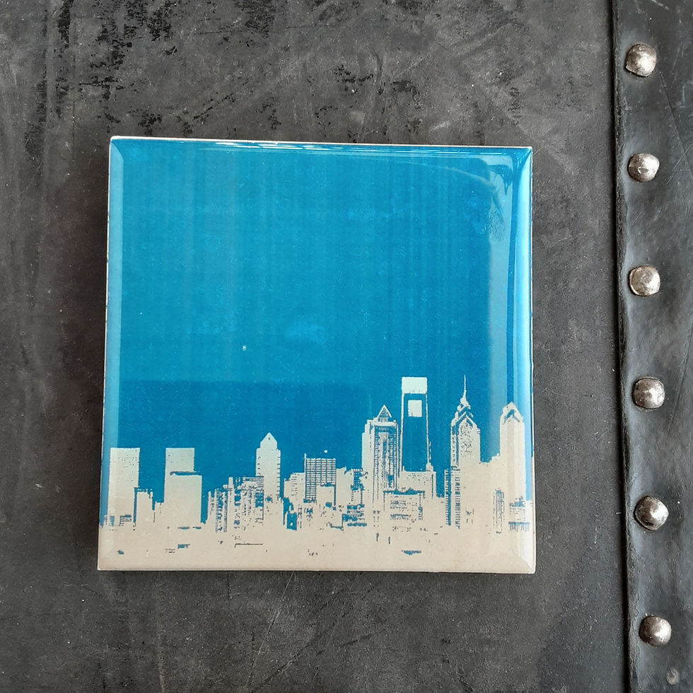 Thumbnail: Philly Skyline Tile Coaster