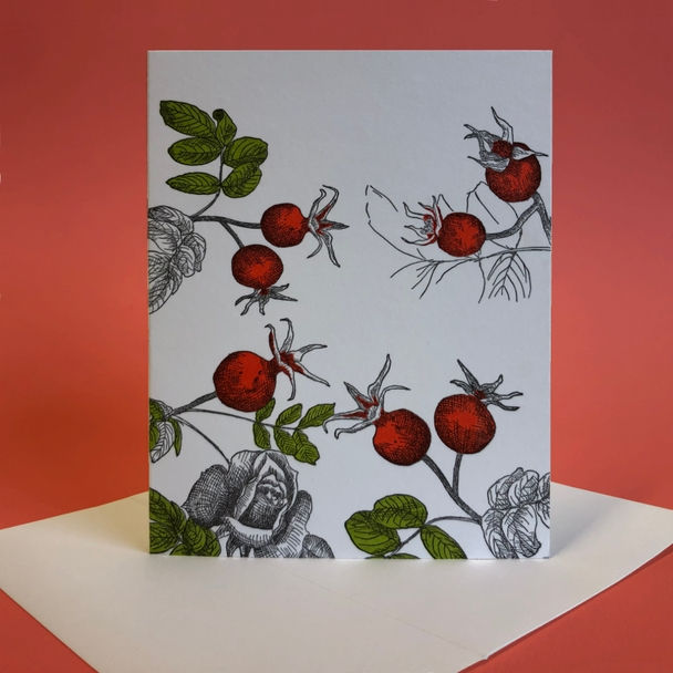 Rosehip card