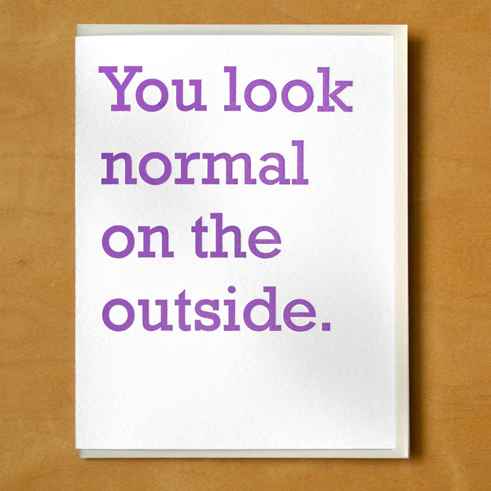 Normal on the Outside