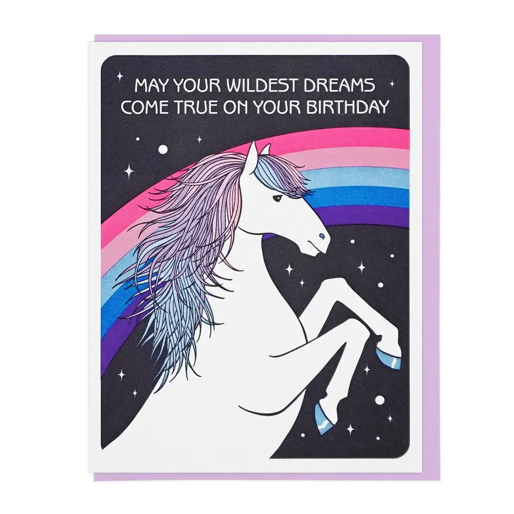 May Your Wildest Dreams Come True On Your Birthday Unicorn