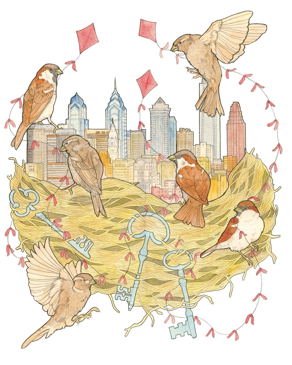 Philly Nest Print