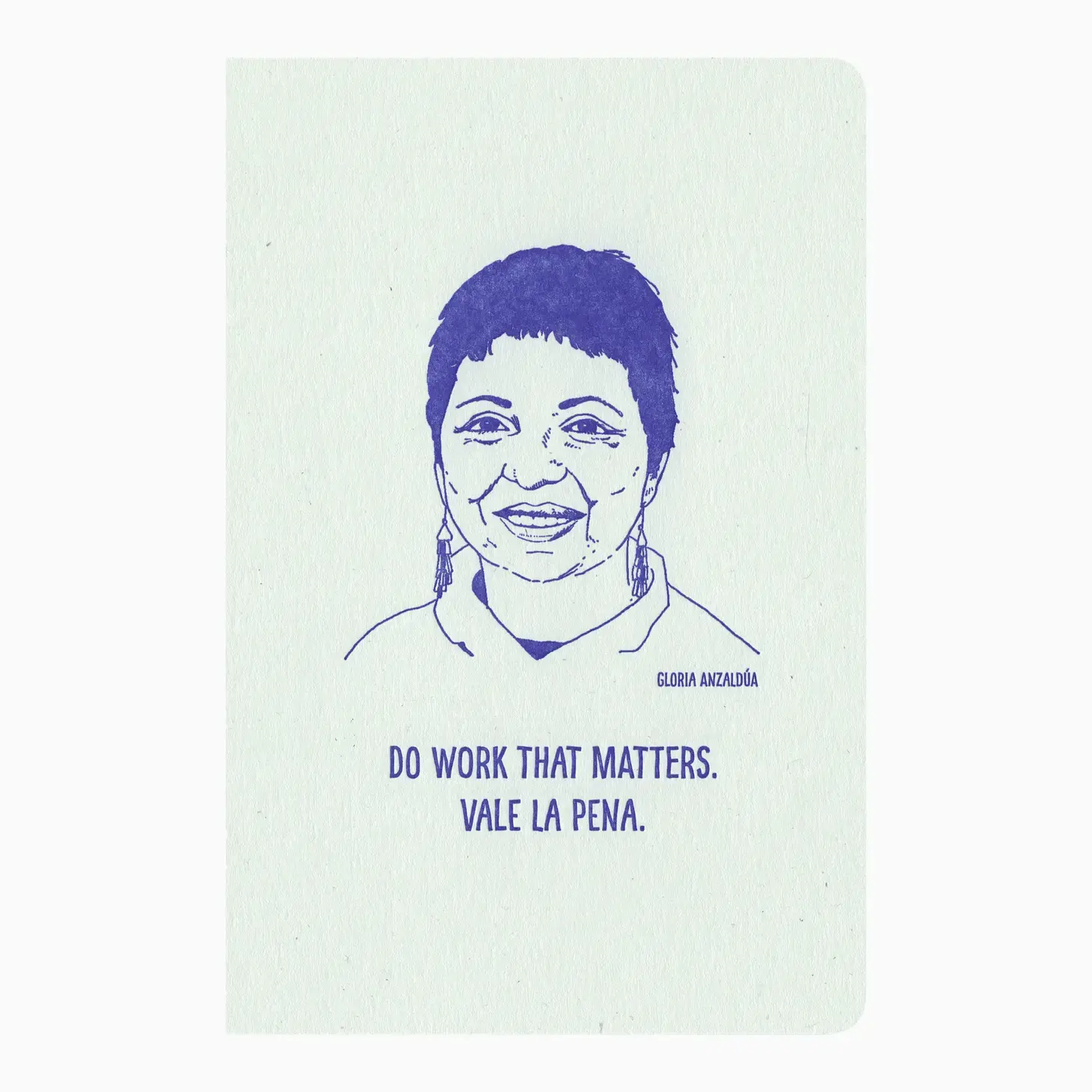 Notebook, Gloria Anzaldúa, Inspiring Women series
