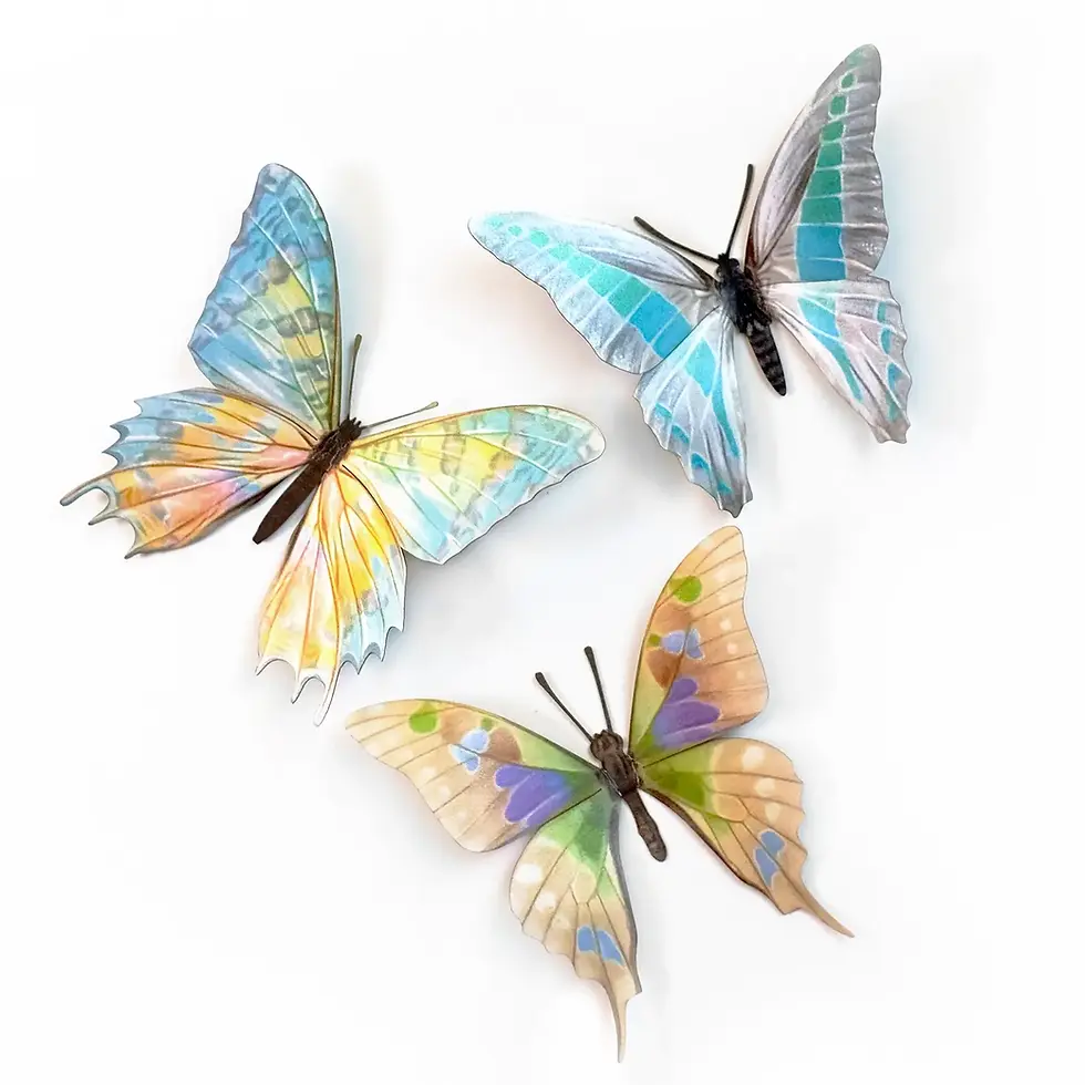 Thumbnail: 3D Paper Specimens, Moon Glimmer Butterfly Set