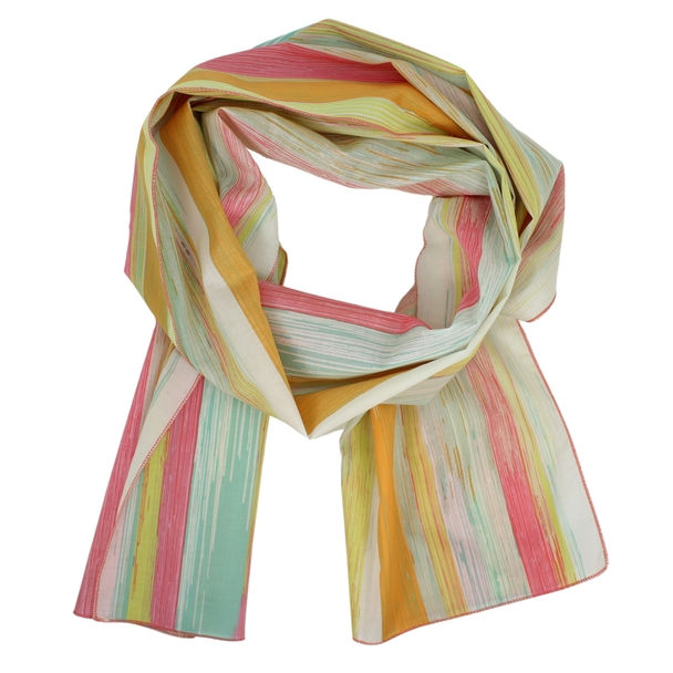 Thumbnail: Scarf, Cotton Voile 13"x 60", D. Herbert