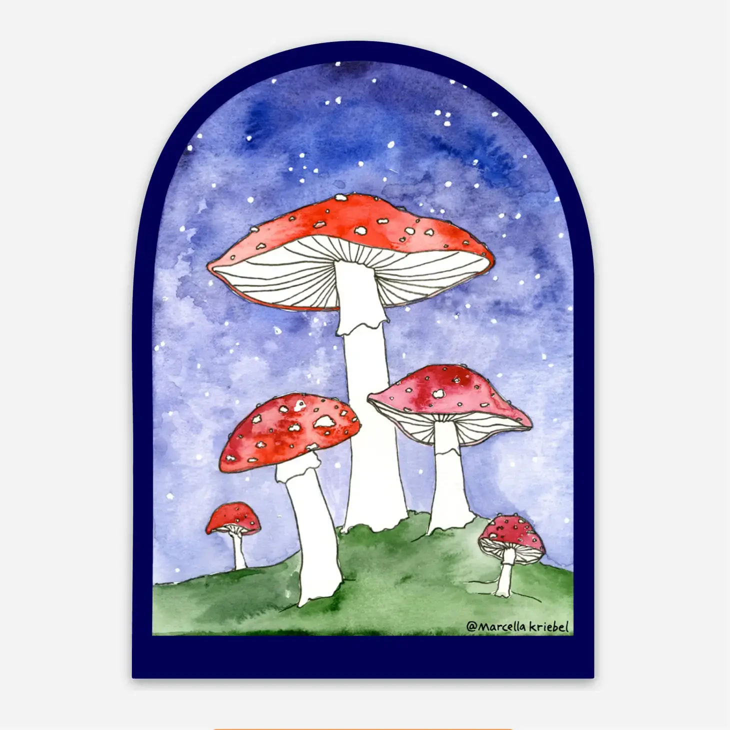 Mushroom Sticker