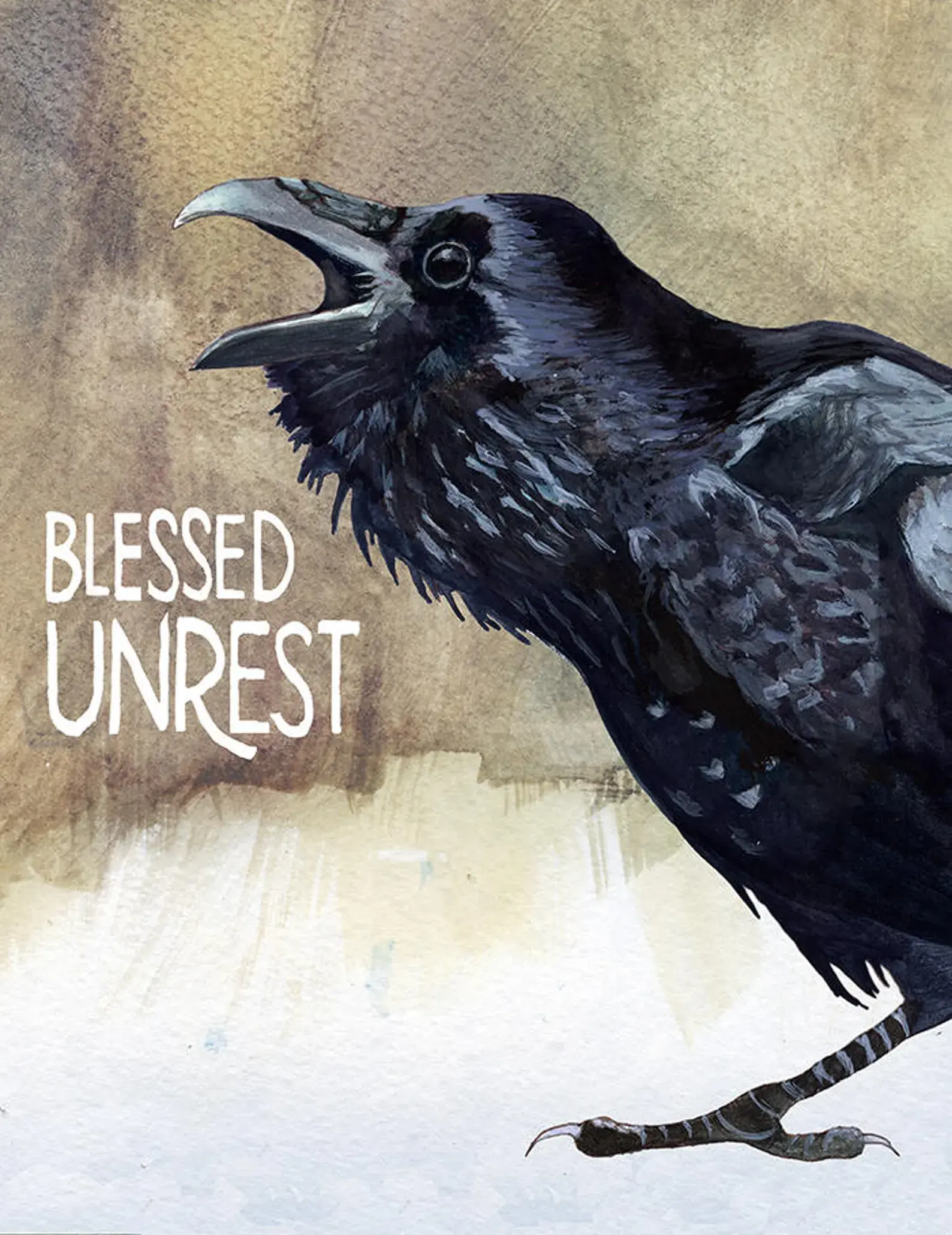 Blessed Unrest Print by Abacus Corvus