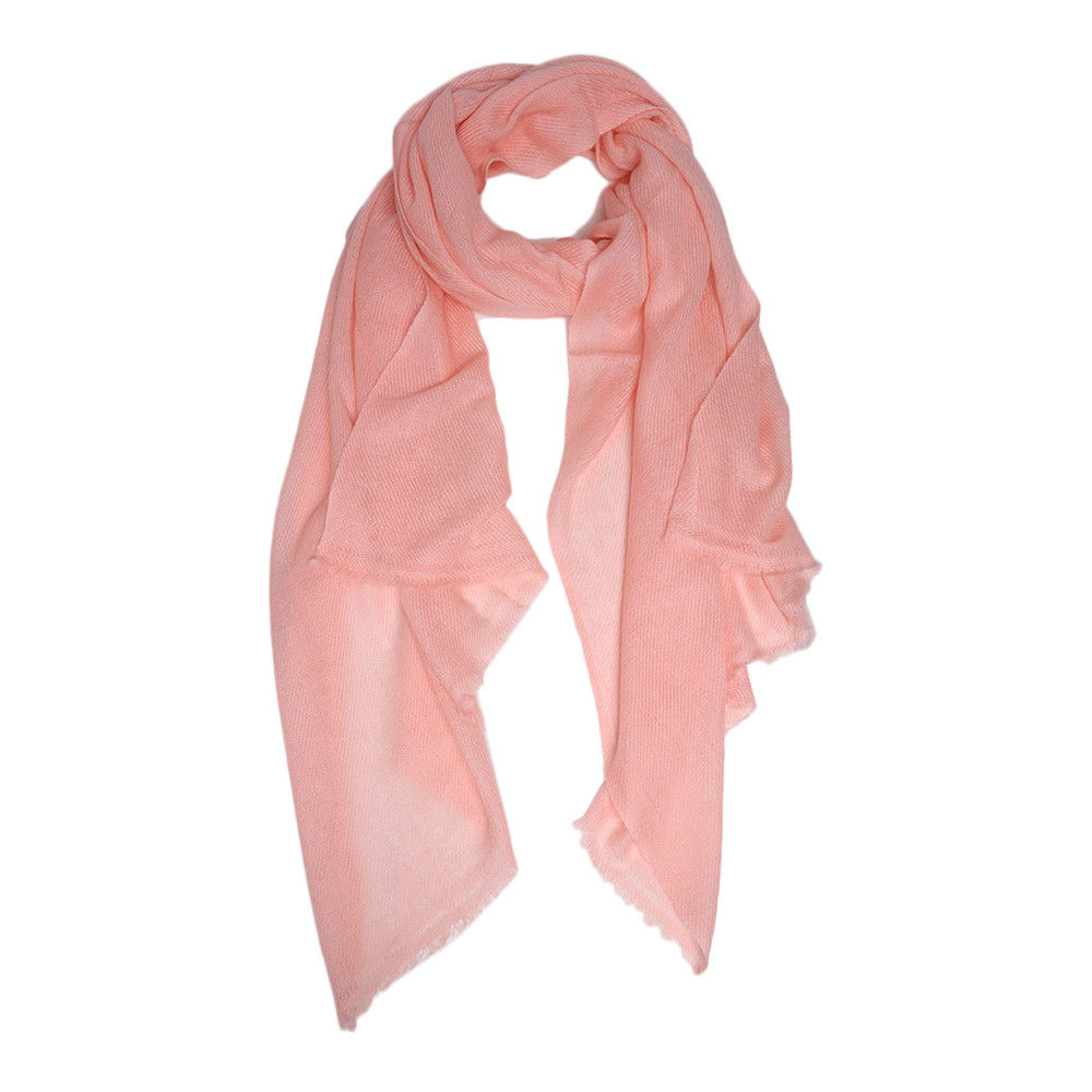 Moye pashmina scarf peach