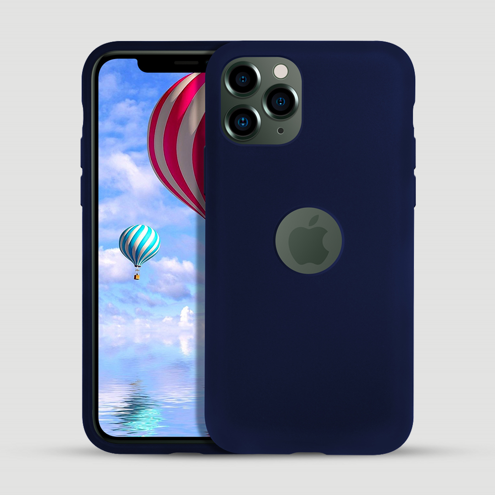 Iphone 11 pro logo cut case clearance