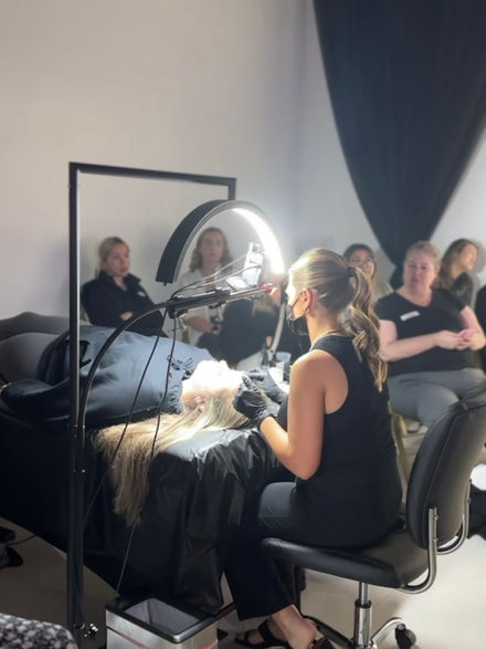 Brow Lamination trainer with The Lash Shop in Toronto. Brow Expert and Educator located at Yonge and Eglinton Toronto