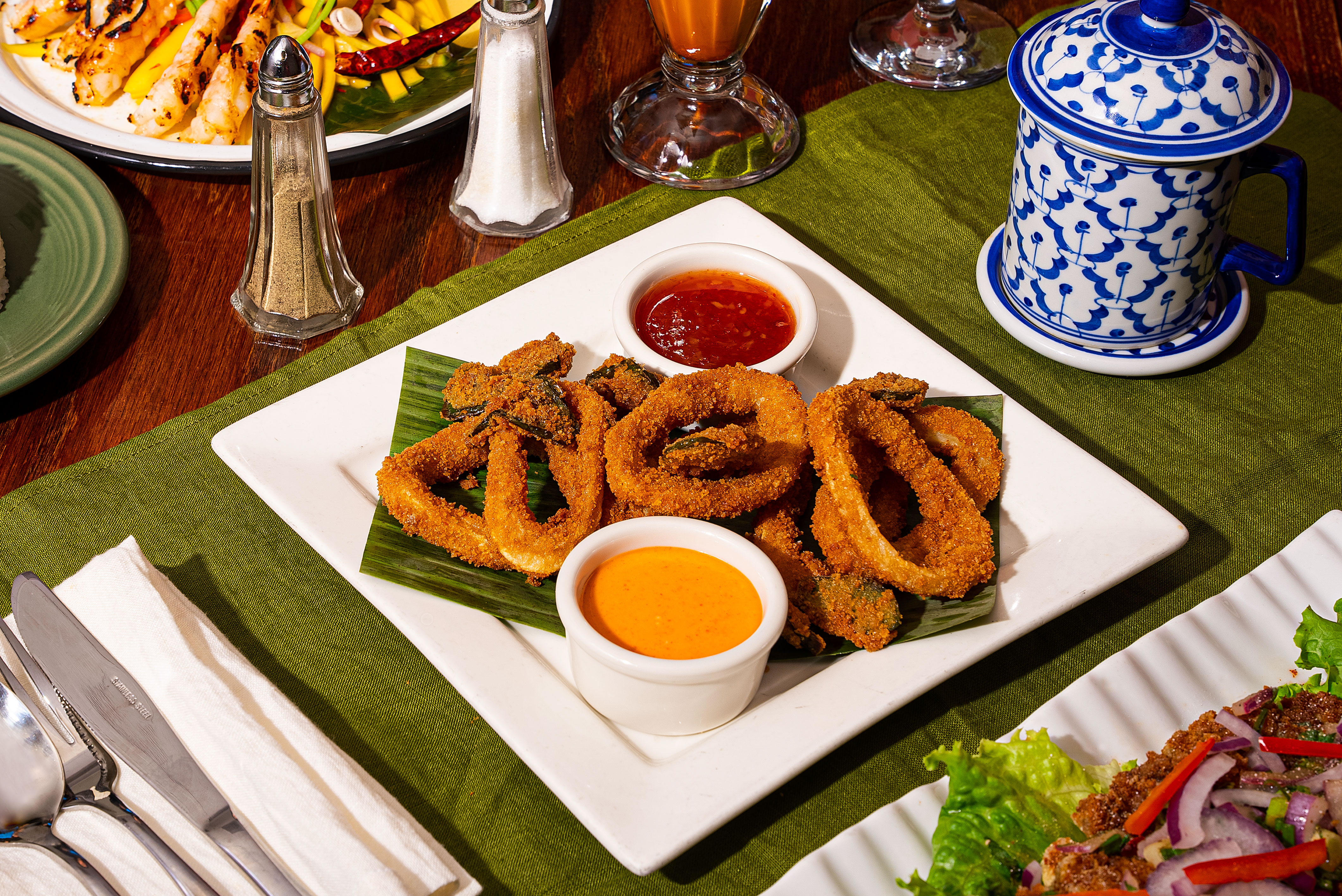 Chili Crusted Calamari