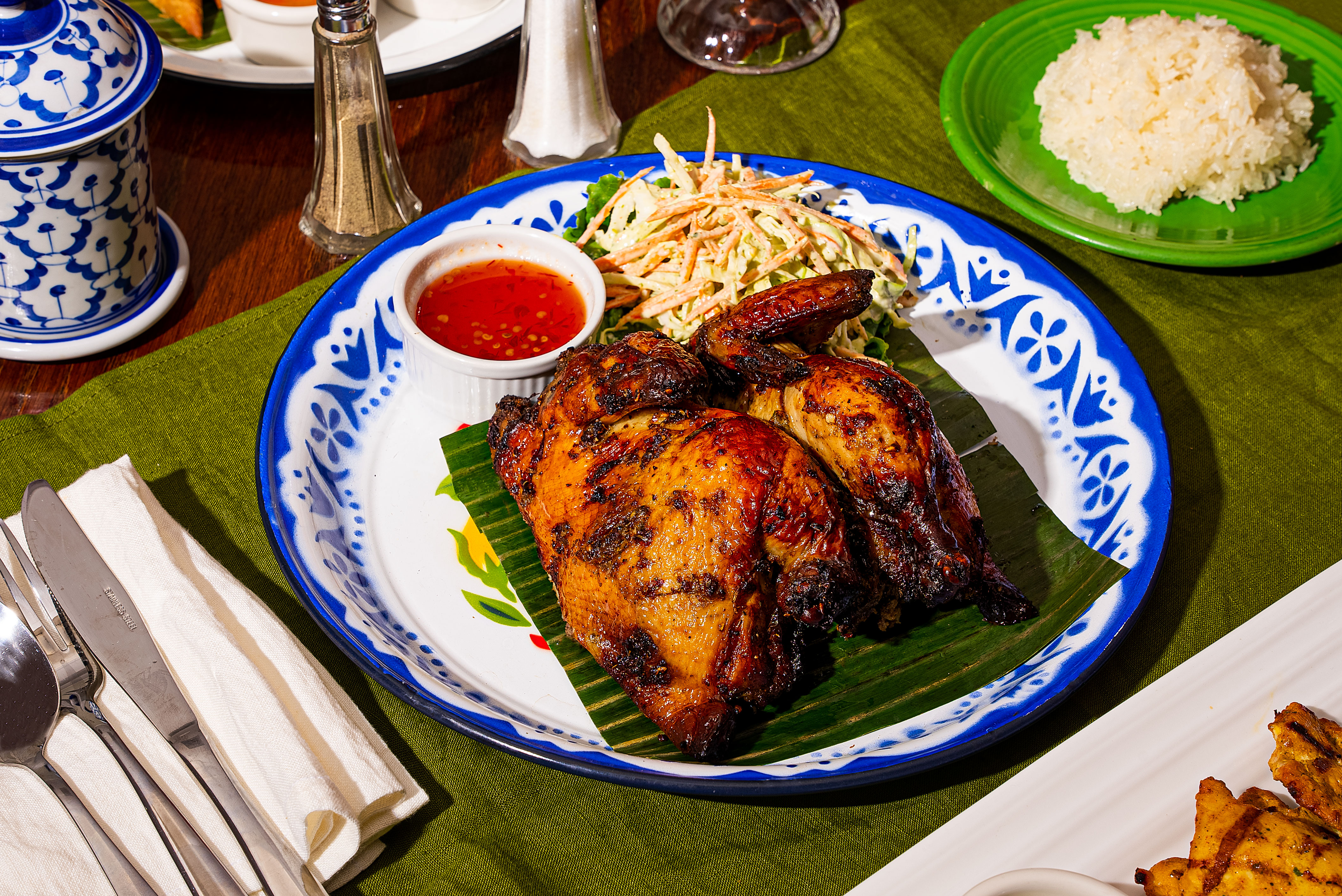 Thai B.B.Q. Premium Cornish Hen