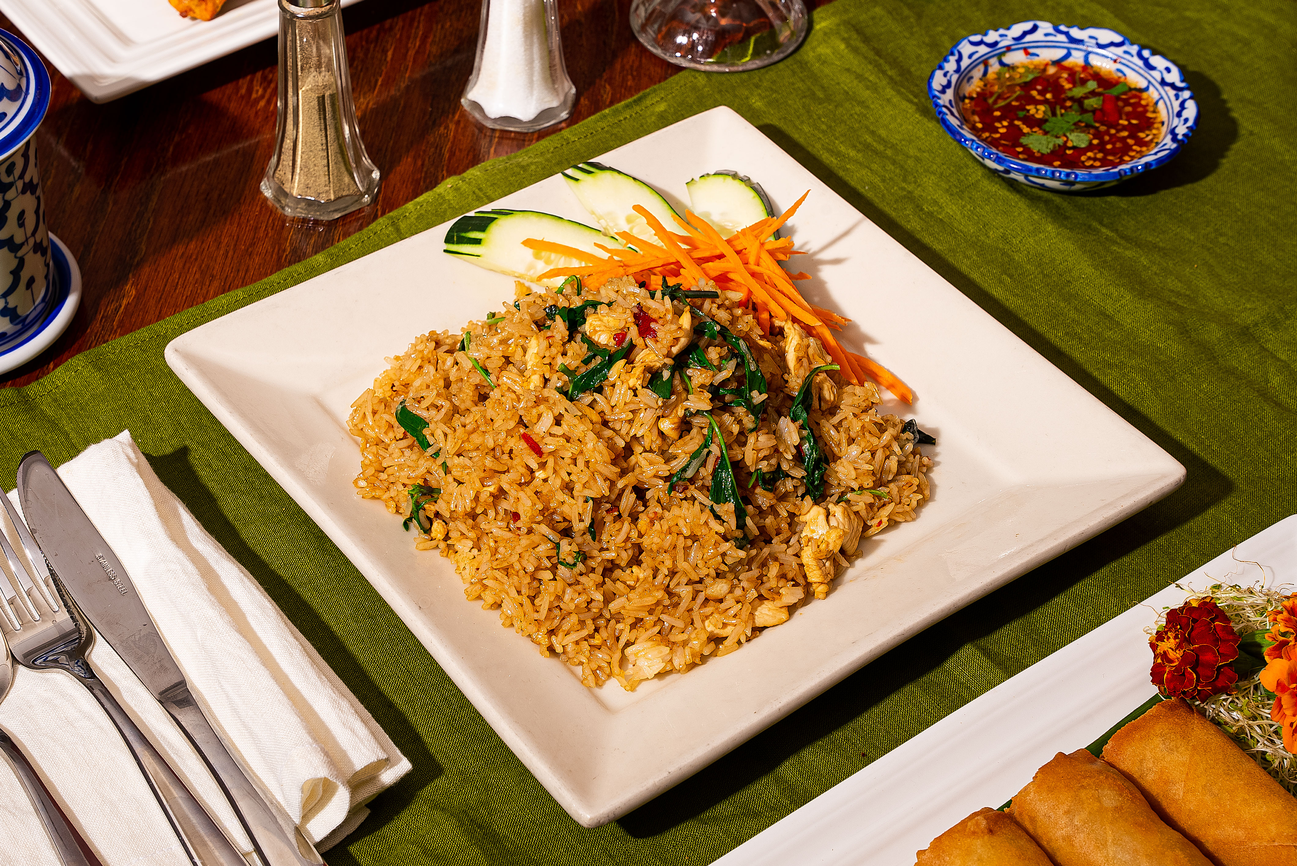 Spicy Basil Fried Rice