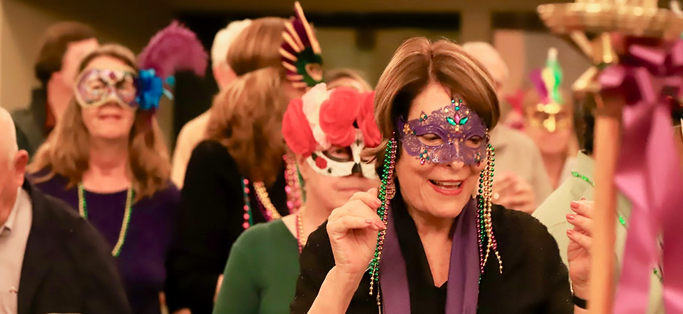 Mardi Gras Shrove Tuesday Service!