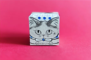 むすび猫きゅーぶ 豆絞り