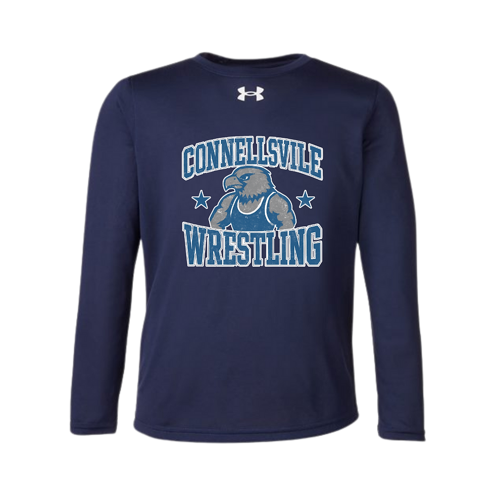 Thumbnail: Under Armour Tech™ Team Long Sleeve T-Shirt - RETRO FALCON