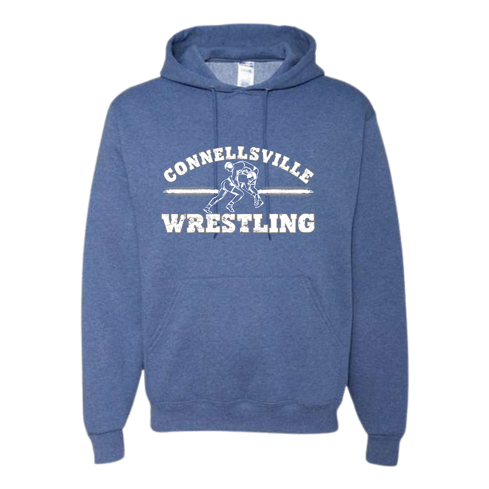 Thumbnail: Hoodie Jerzees - Connellsville Wrestling Wrestlers