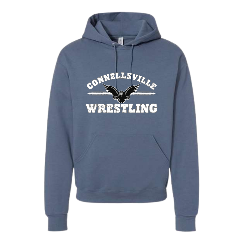 Thumbnail: Hoodie Jerzees - Connellsville Wrestling Falcon