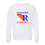 Thumbnail: BELLA + CANVAS - Sponge Fleece Raglan Crewneck Sweatshirt - FR Original Logo