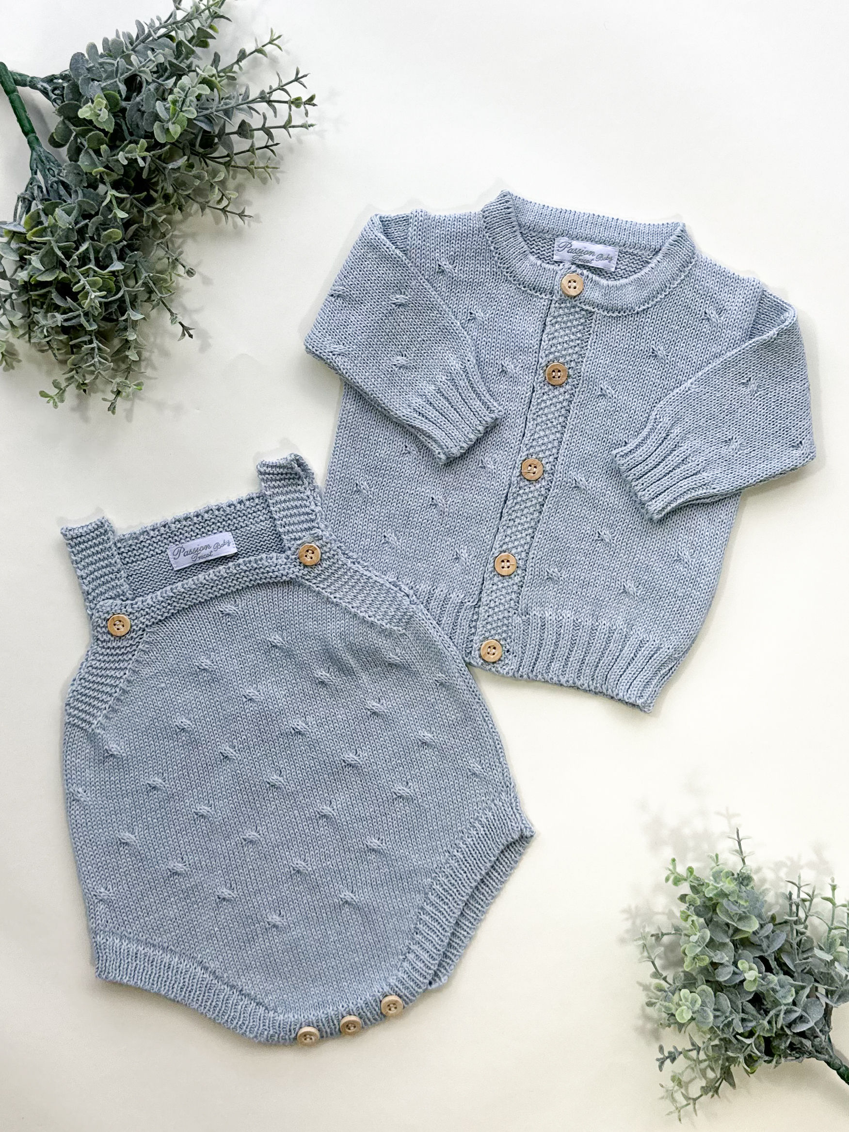 CONJUNTO CASAQUINHO E ROMPER - ACONCHEGO